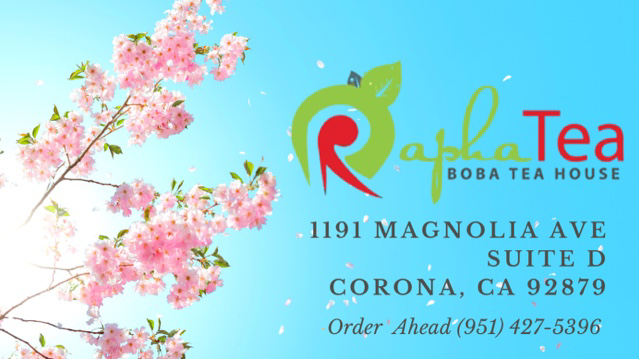 Rapha Tea | 1191 Magnolia Ave Suite D, Corona, CA 92879, USA | Phone: (951) 427-5396