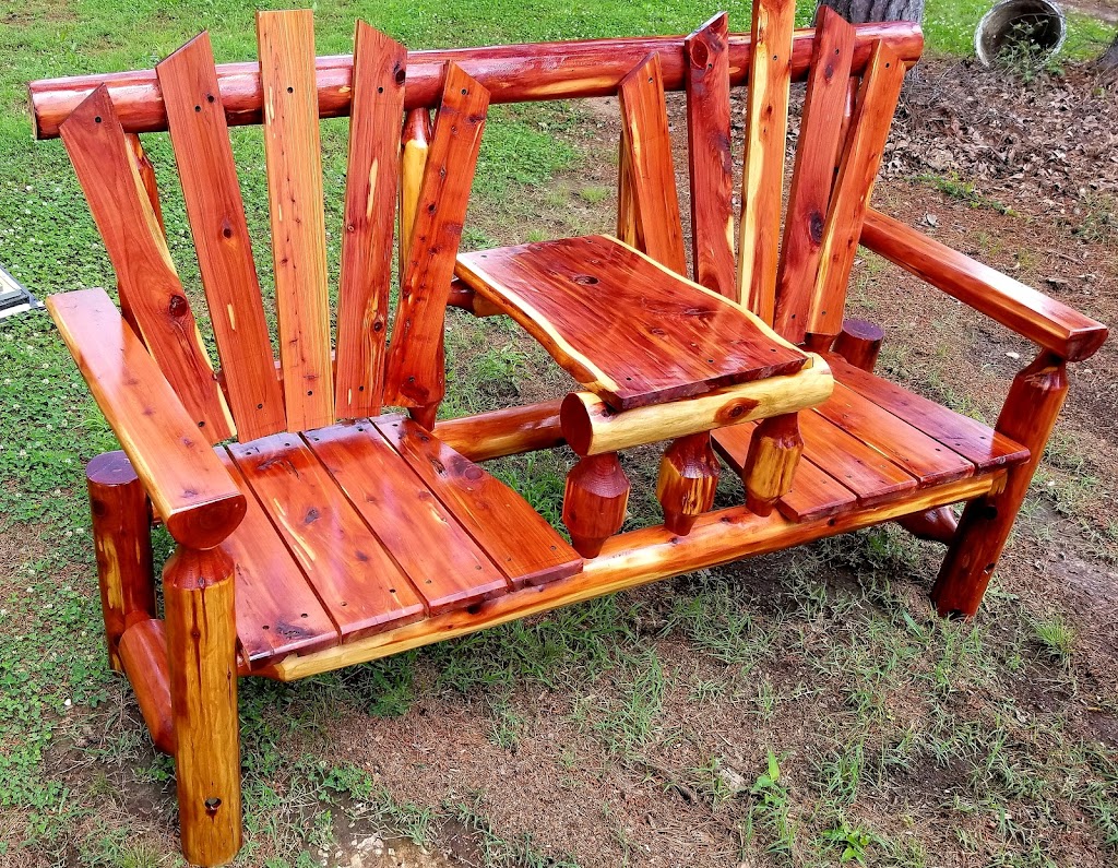 Backyard Log Furniture | 123 Mt Holly Rd, Mt Holly, NC 28120, USA | Phone: (704) 288-6179