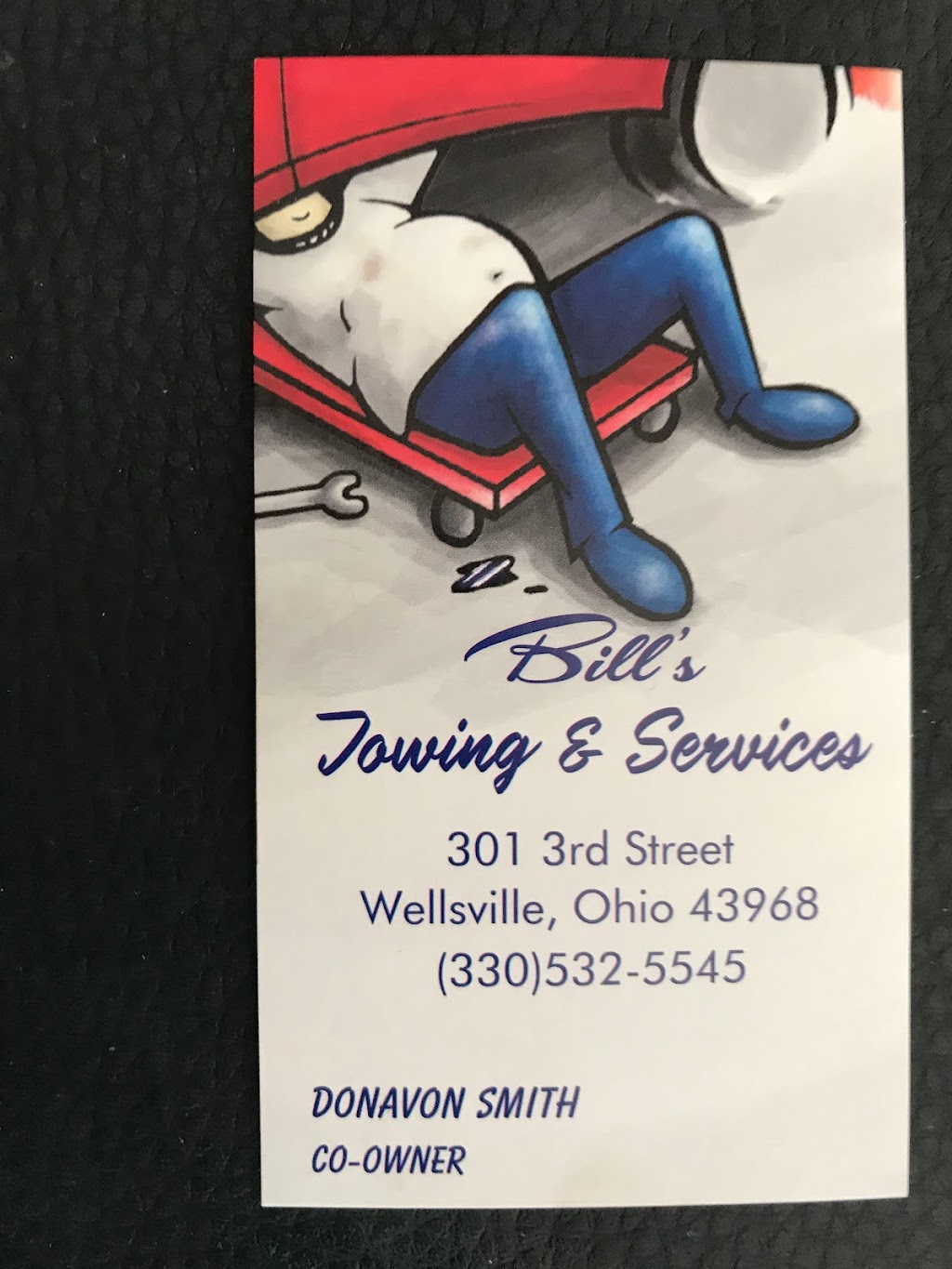 Bills Towing & Services | 301 3rd St, Wellsville, OH 43968, USA | Phone: (330) 532-5545