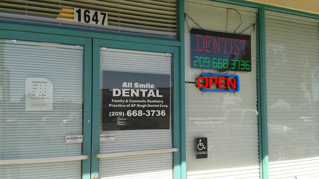 All Smile Dental | 1647 Countryside Dr, Turlock, CA 95380, USA | Phone: (209) 668-3736