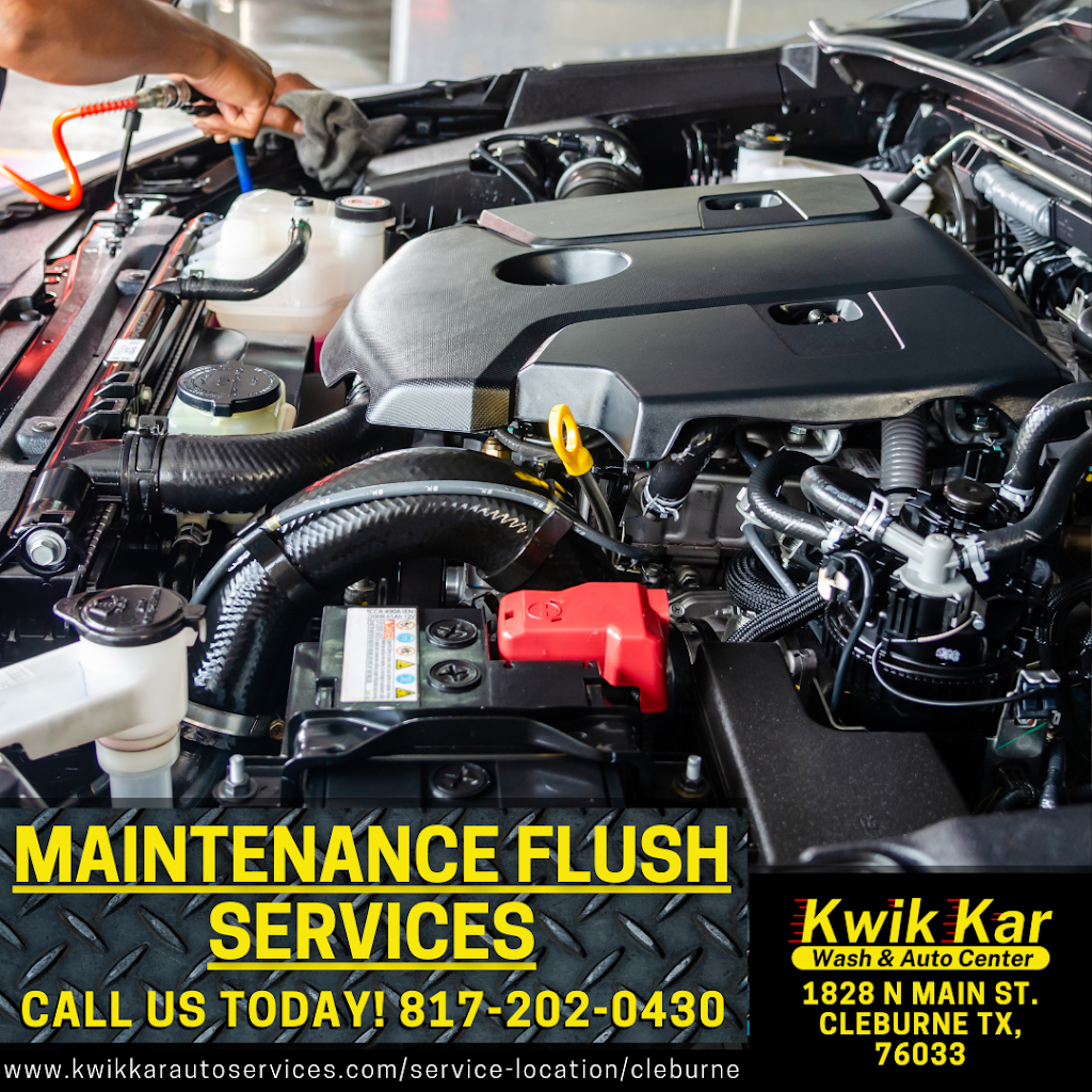 Kwik Kar Wash & Automotive Center | 1828 N Main St, Cleburne, TX 76033, USA | Phone: (817) 202-0430