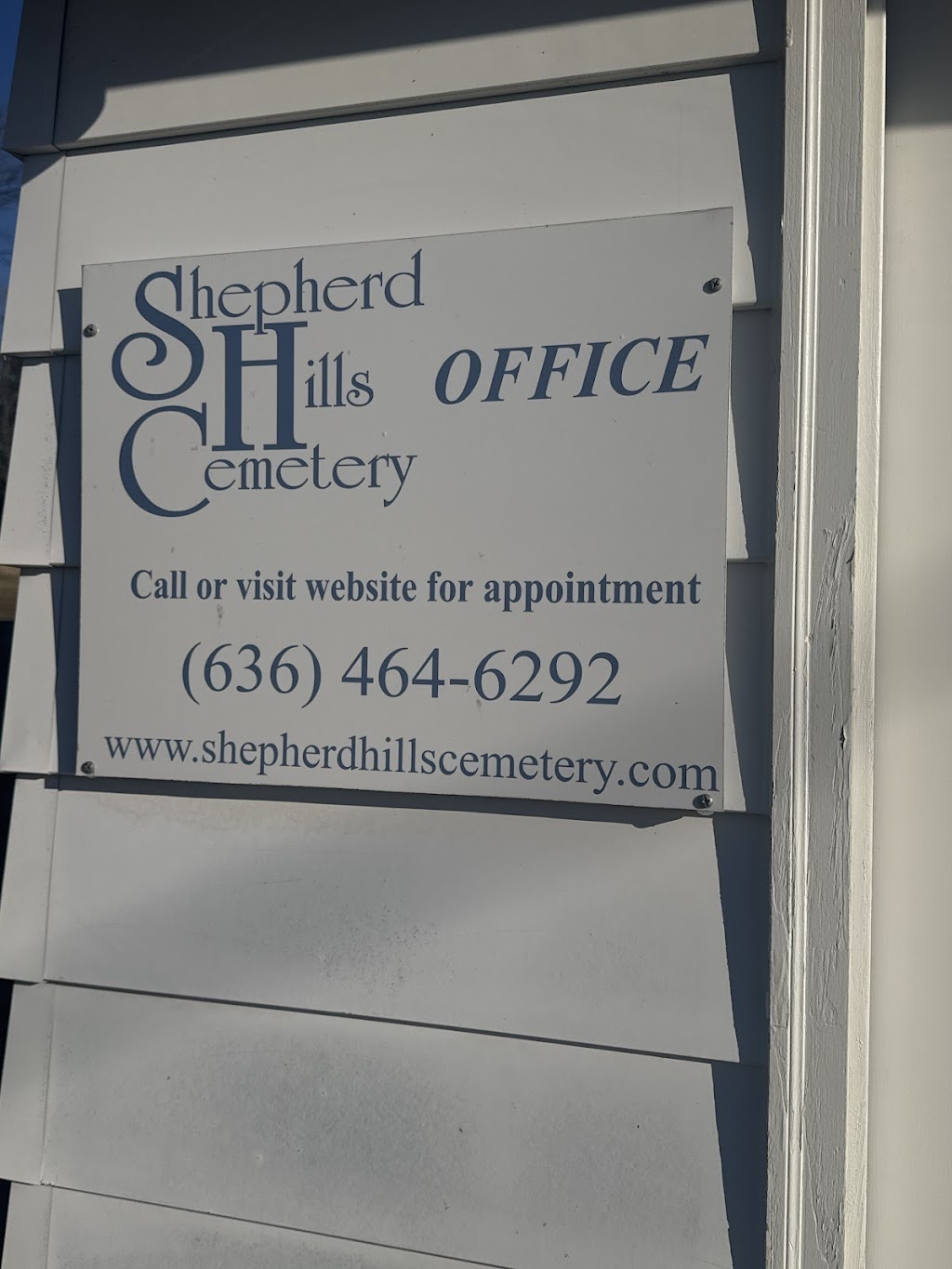 Shepherd Hills Cemetery | 1925 Old State Rd M, Barnhart, MO 63012, USA | Phone: (636) 464-6292