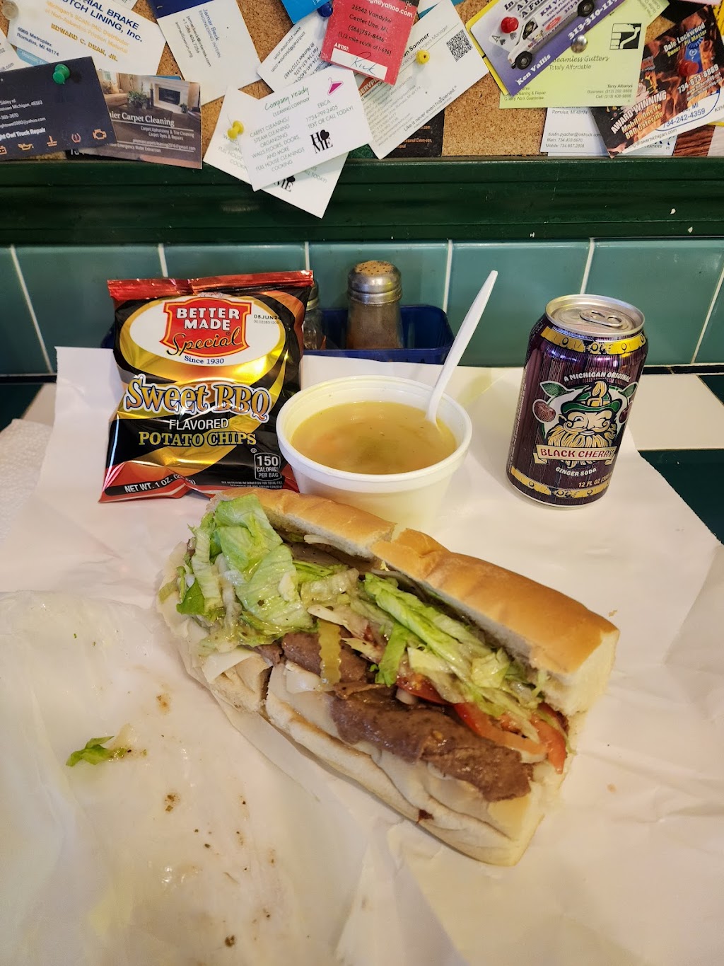 Vinnies Italian Sub Shop | 7300 Middlebelt Rd, Romulus, MI 48174, USA | Phone: (734) 710-0400