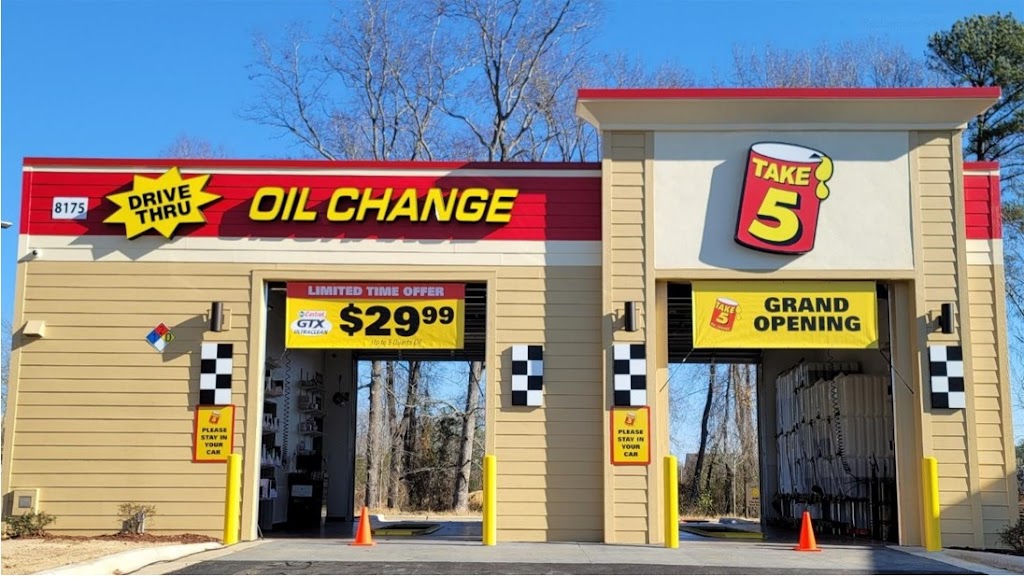 Take 5 Oil Change | 8175 Fayetteville Rd, Fuquay-Varina, NC 27603 | Phone: (919) 999-3199