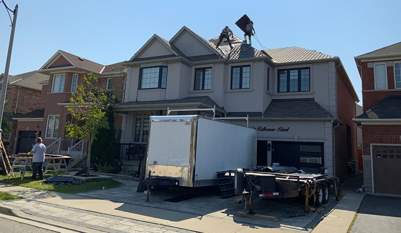 Ironclad Roofing | 1405 Denison St, Markham, ON L3R 5V2, Canada | Phone: (905) 752-4685