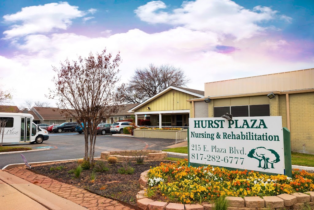 Hurst Plaza Nursing & Rehab | 215 E Plaza Blvd, Hurst, TX 76053 | Phone: (817) 282-6777