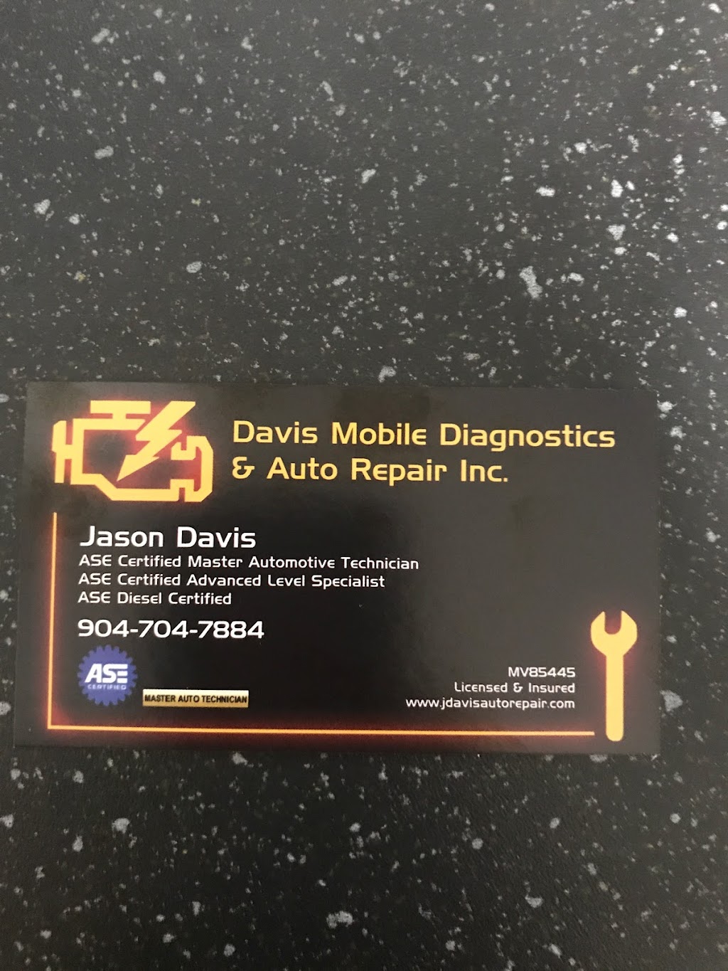 Davis Mobile Diagnostics & Auto Repair Inc | 54033 Vikki Rd, Callahan, FL 32011, USA | Phone: (904) 704-7884