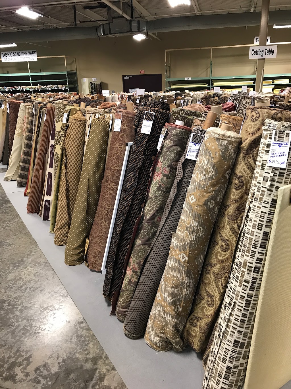 Loomcraft Fabric Outlet - The Interior Alternative | 2516 Tucker St, Burlington, NC 27215, USA | Phone: (336) 222-8460