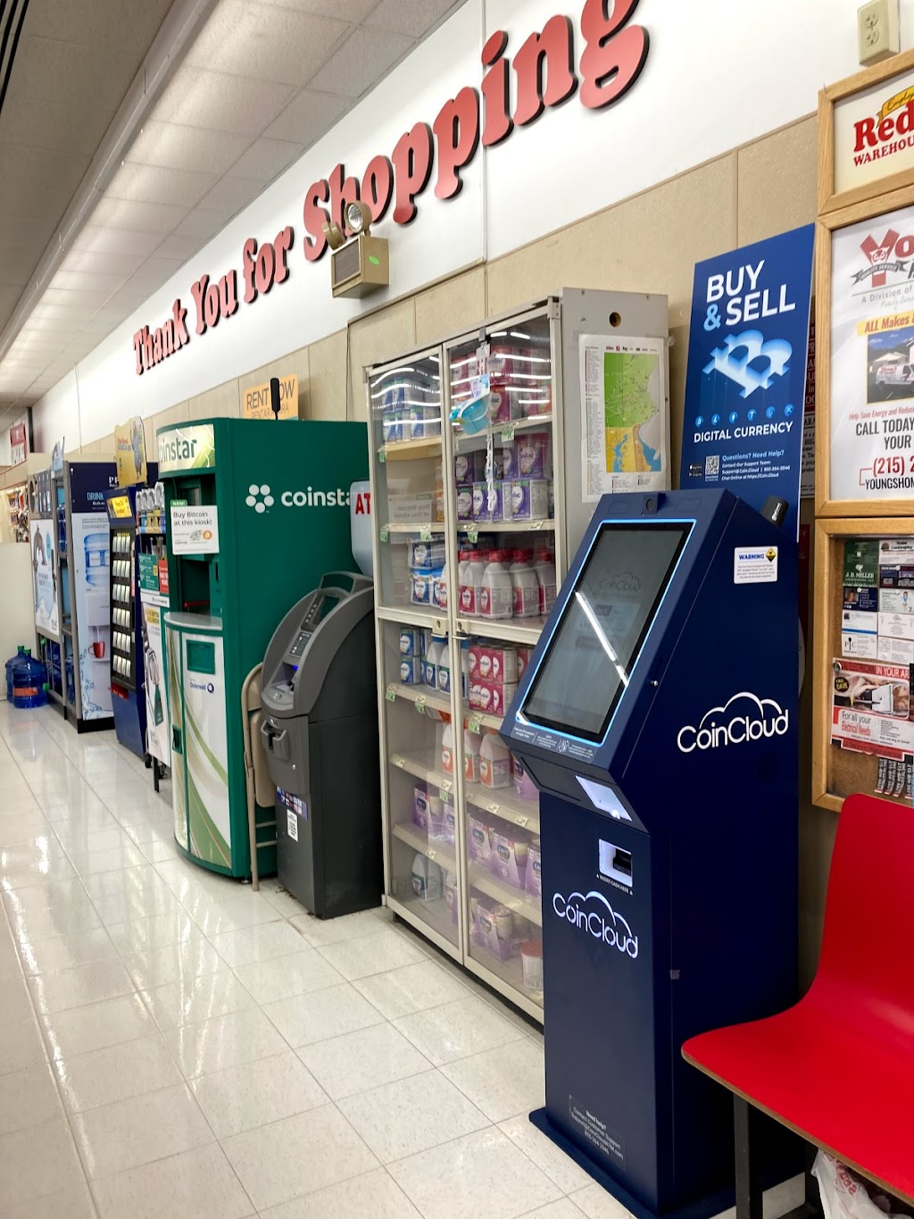 Coin Cloud Bitcoin ATM | 58 E 6th St, Red Hill, PA 18076, USA | Phone: (267) 313-5271