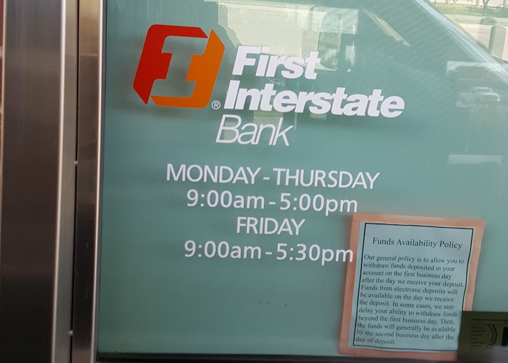 First Interstate Bank | 840 E Avalon St, Kuna, ID 83634, USA | Phone: (208) 922-3834