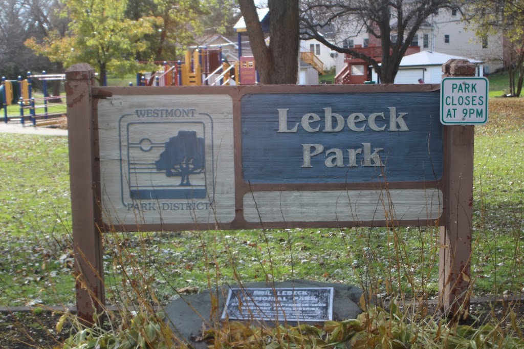 Lebeck Park | Lebeck Park, 100 S Grant St, Westmont, IL 60559, USA | Phone: (630) 969-8080