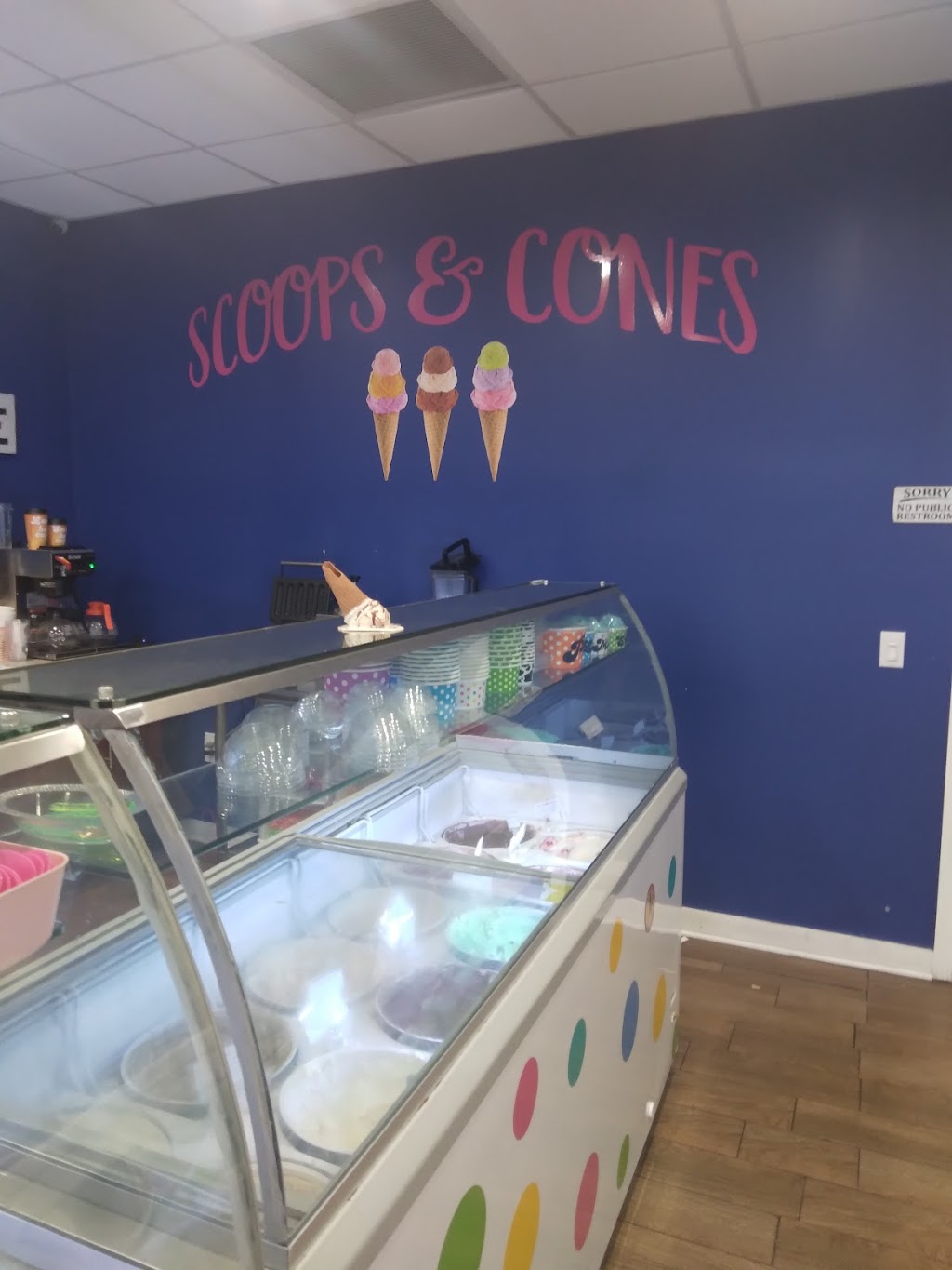 Scoops & Cones Cafe | 2841 Jerusalem Ave, Wantagh, NY 11793, USA | Phone: (516) 809-5066