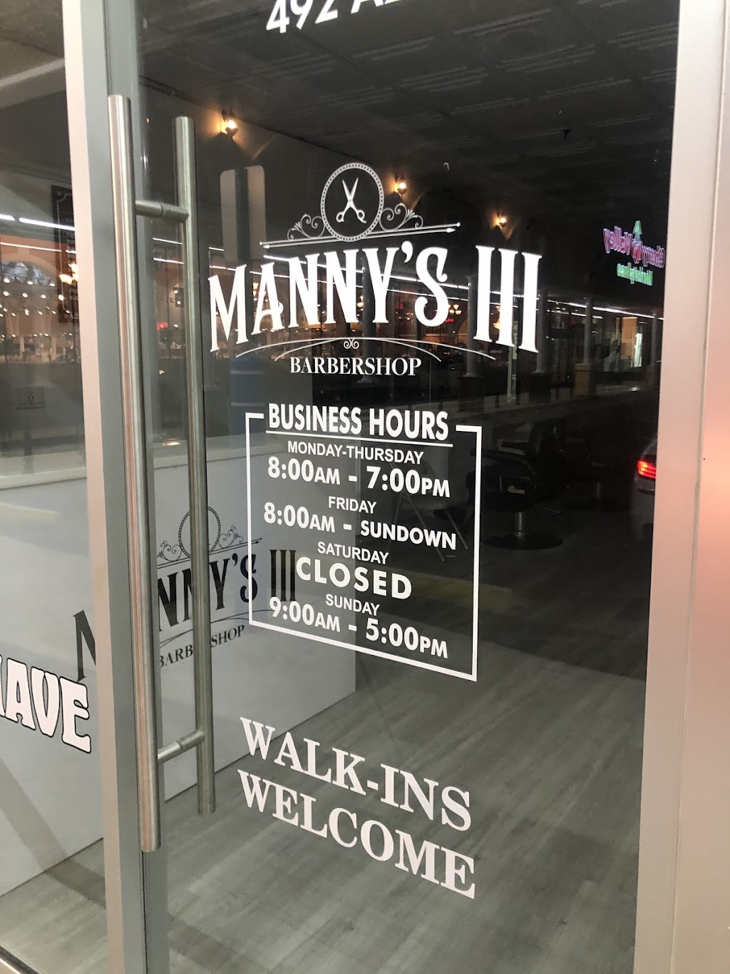 Mannys 3 Barber Shop | 492A2, Hempstead Turnpike, West Hempstead, NY 11552, USA | Phone: (516) 408-5360