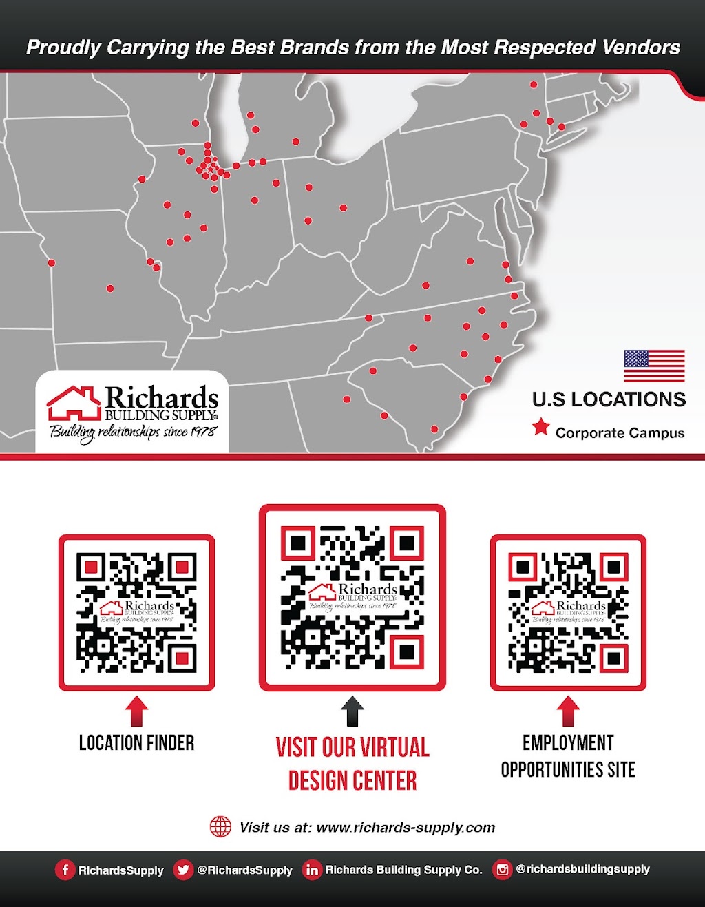 Richards Building Supply | 501 Old State Rd, Ballwin, MO 63021, USA | Phone: (636) 256-3700