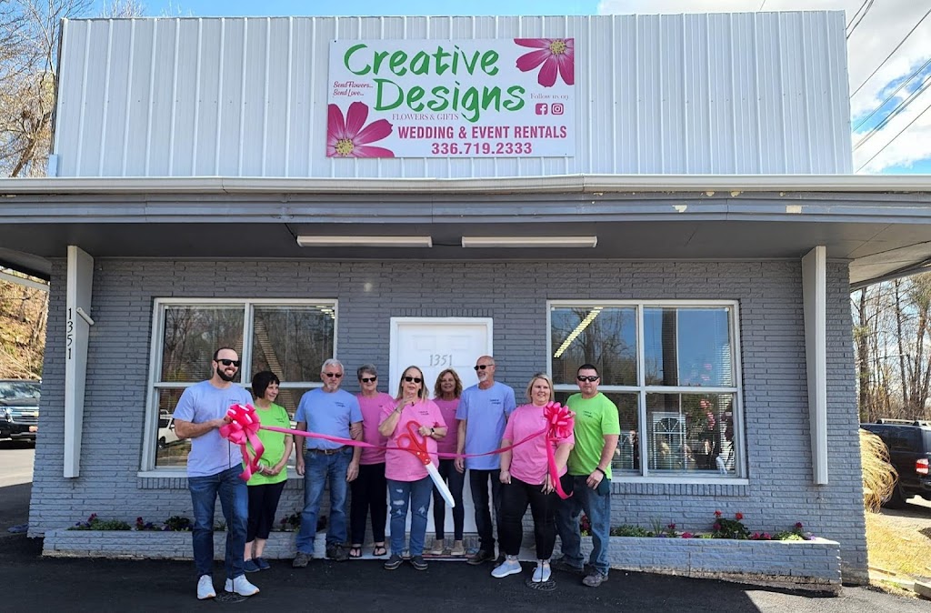 Creative Designs Flowers & Gifts | 1220 S Main St, Mt Airy, NC 27030, USA | Phone: (336) 719-2333