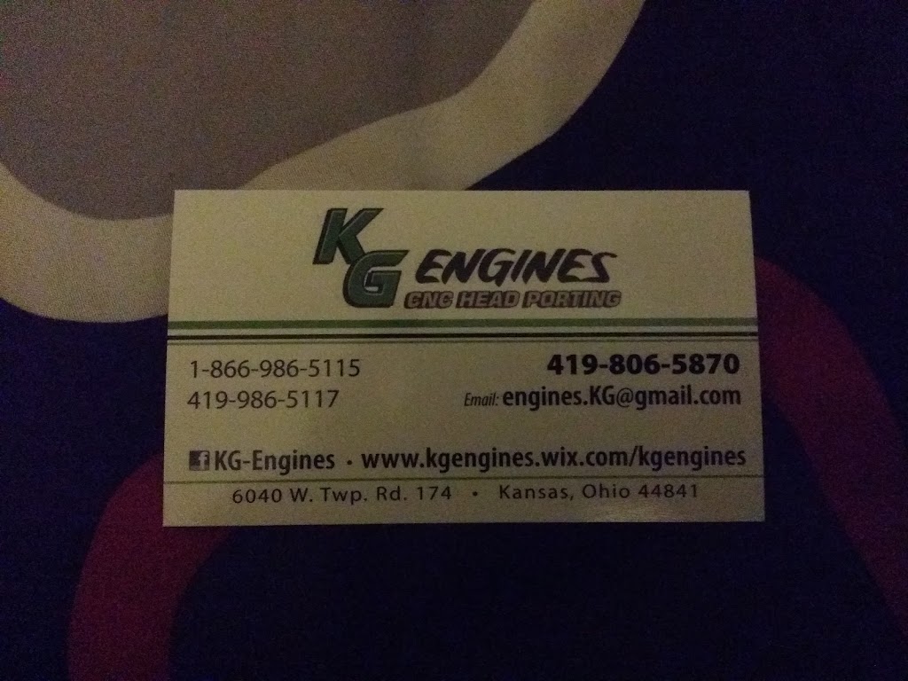 KG Engines | 6040 Township Rd 174, Kansas, OH 44841, USA | Phone: (419) 806-5870