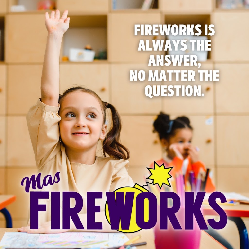 Mas Fireworks | 8950 FM725, McQueeney, TX 78123, USA | Phone: (210) 835-7317