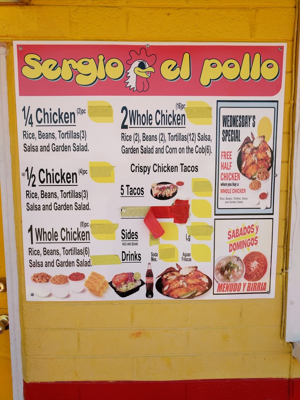 Sergio El Pollo Feliz | 6241 S 7th St, Phoenix, AZ 85042 | Phone: (480) 430-8931