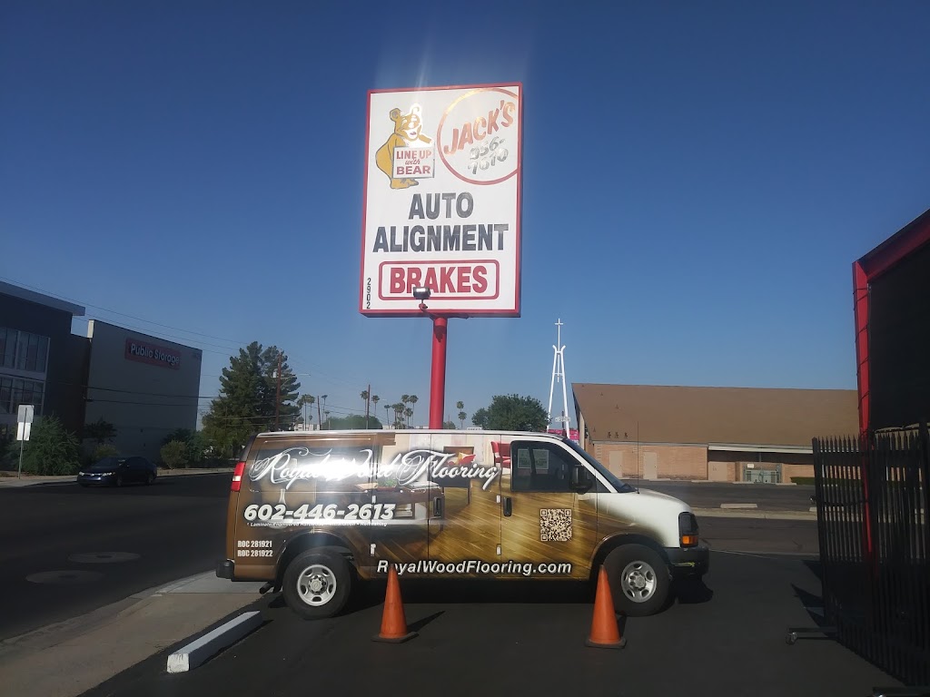 Jacks Auto Alignment & Brakes Inc. | 2902 E Thomas Rd, Phoenix, AZ 85016, USA | Phone: (602) 956-7610