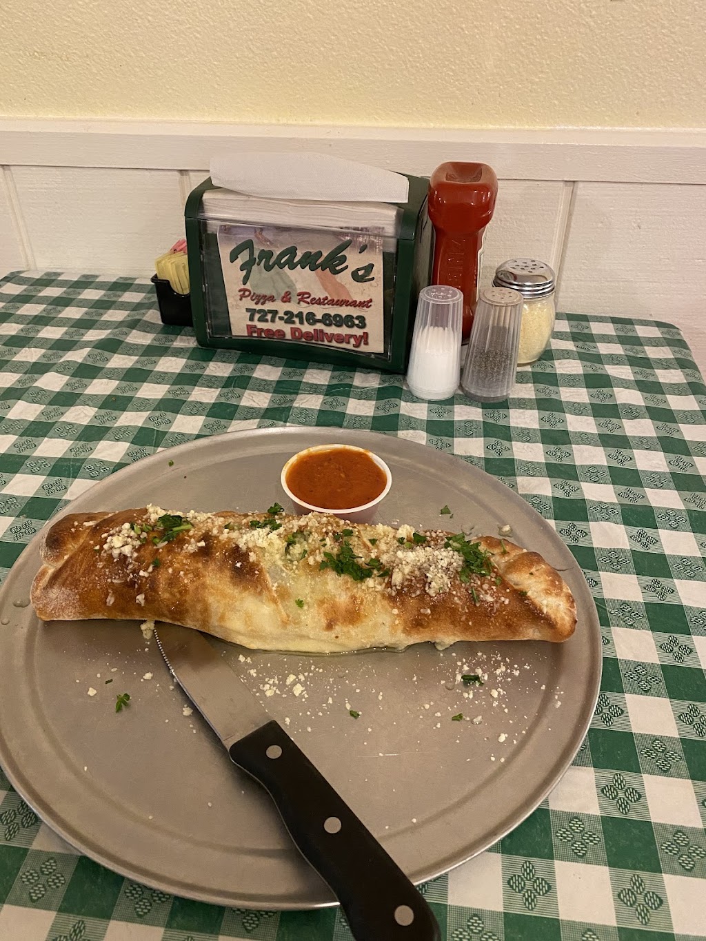 Franks Pizza | 1600 Achieva Way, Dunedin, FL 34698, USA | Phone: (727) 216-6963