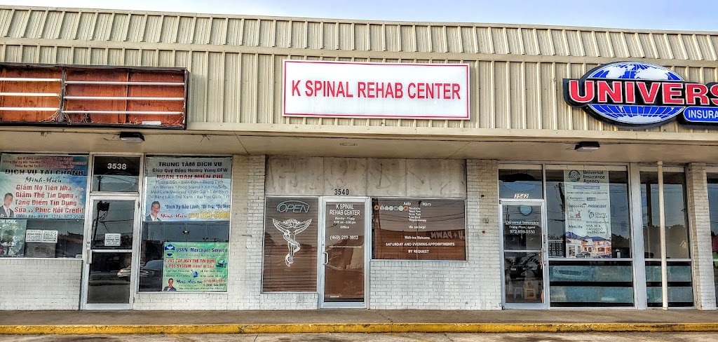 K Spinal Rehab Center | W Walnut St, Garland, TX 75042, USA | Phone: (469) 324-8217