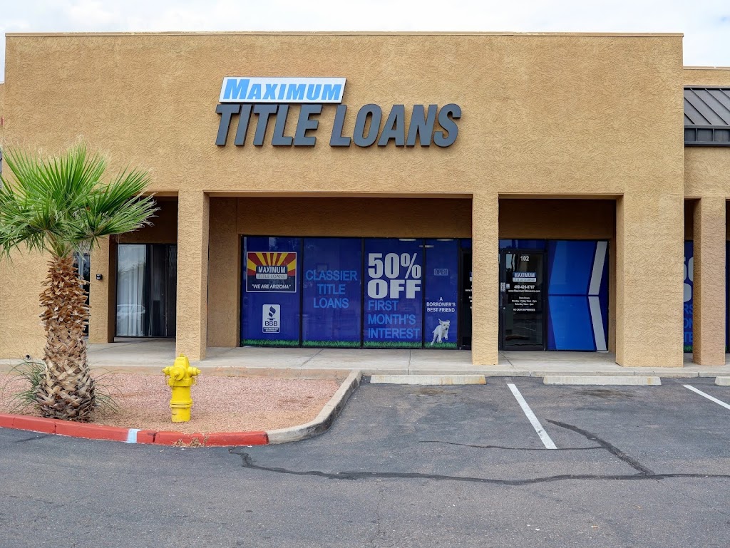 Maximum Title Loans | 1555 S Gilbert Rd, Mesa, AZ 85204, USA | Phone: (480) 426-8707