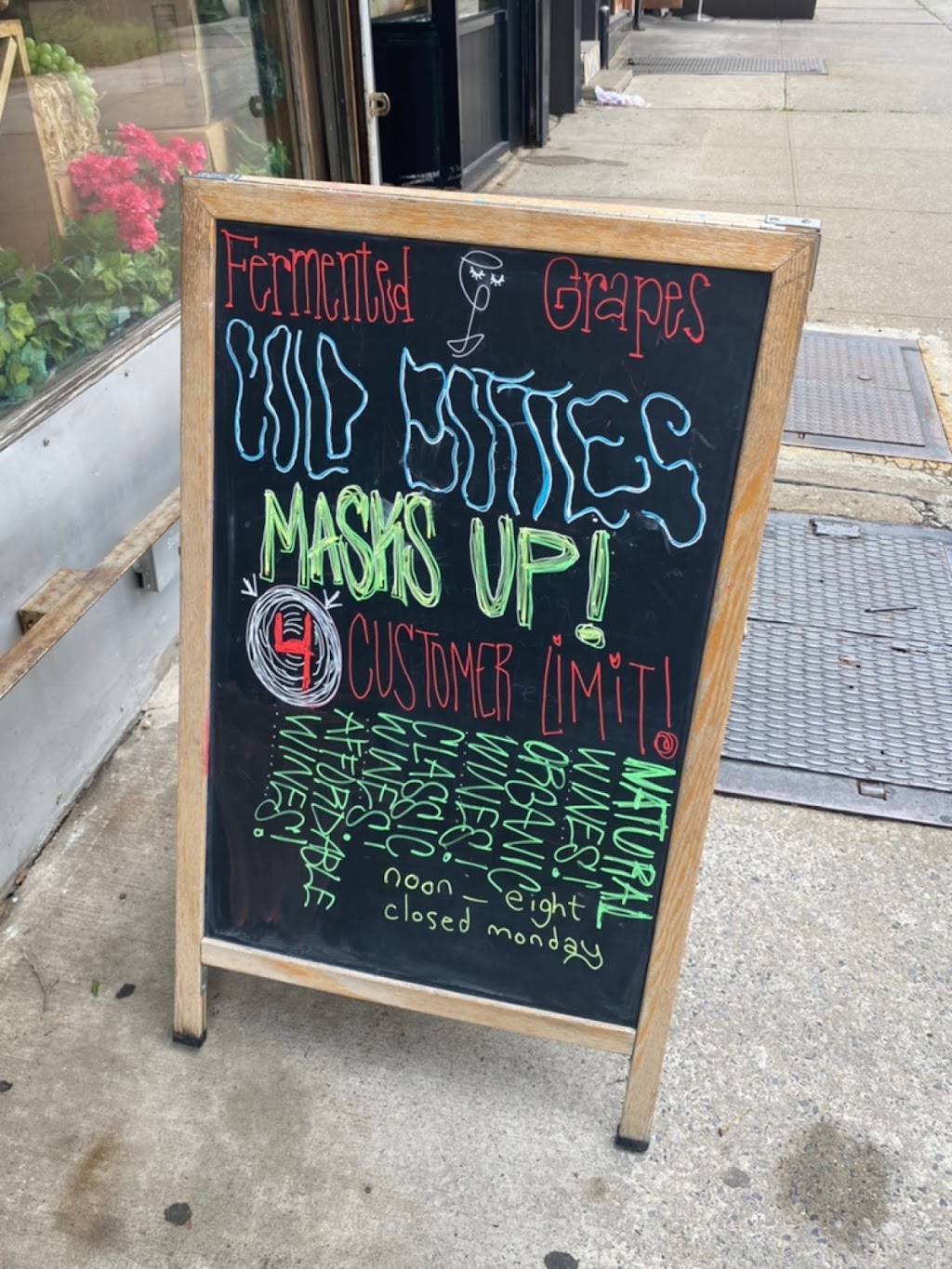 Fermented Grapes | 651 Vanderbilt Ave, Brooklyn, NY 11238, USA | Phone: (718) 230-3216