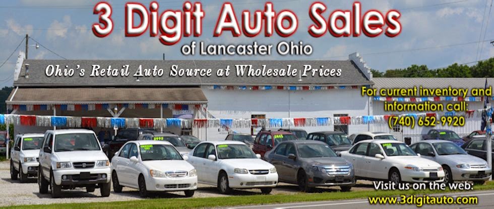 3 Digit Auto Sales ~ The Home of the Deal! | 2609 E Main St, Lancaster, OH 43130, USA | Phone: (740) 652-9920