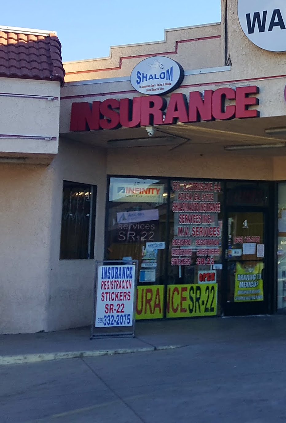 Shalom Auto Insurance | 530 S Citrus Ave # 4, Azusa, CA 91702, USA | Phone: (626) 332-2075
