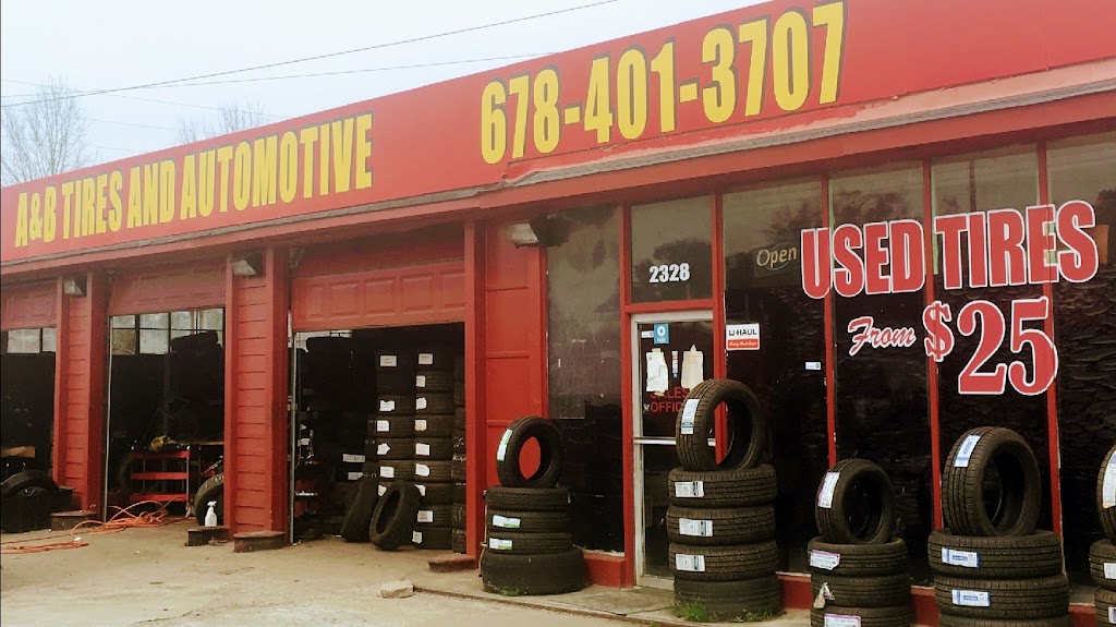 A & B Tires and Automotive | 2328 Canton Rd, Marietta, GA 30066, USA | Phone: (678) 401-3707