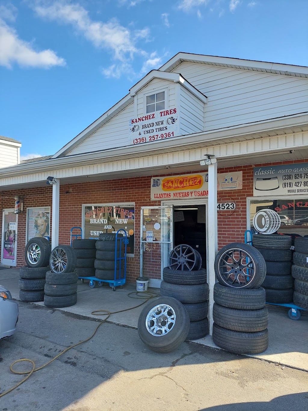 Sanchez Tires | 4523 Cherry St, Winston-Salem, NC 27105, USA | Phone: (336) 257-9361