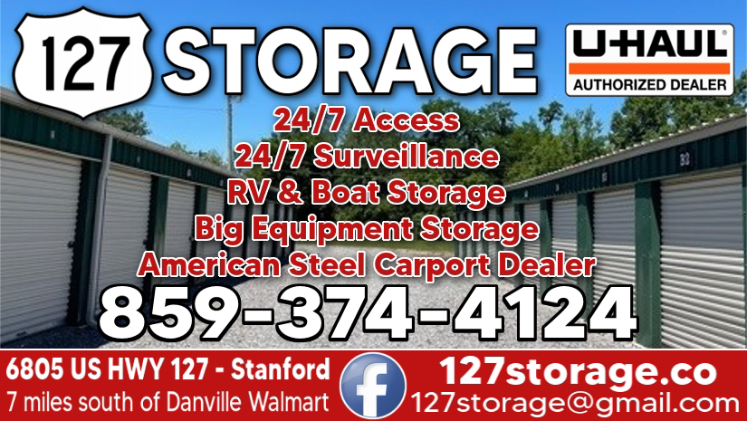 127 Storage | 6805 US-127, Stanford, KY 40484, USA | Phone: (859) 374-4124