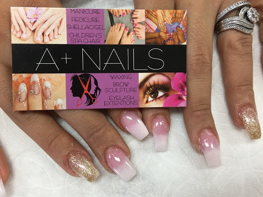 A Plus Nails & Hair | 2225 Plaza Pkwy, Modesto, CA 95350, USA | Phone: (209) 575-5019