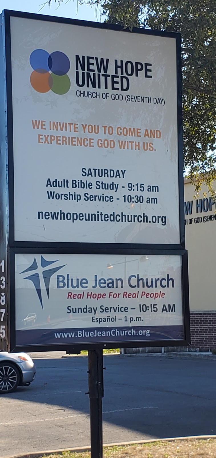 New Hope United Church of God (Seventh Day) | 13875 Higgins Rd, San Antonio, TX 78217, USA | Phone: (210) 863-6603