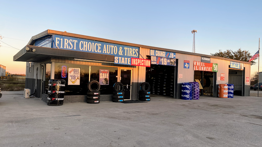 FIRST CHOICE AUTO & TIRES | 721 North, US-69, Trenton, TX 75490, USA | Phone: (903) 206-0094