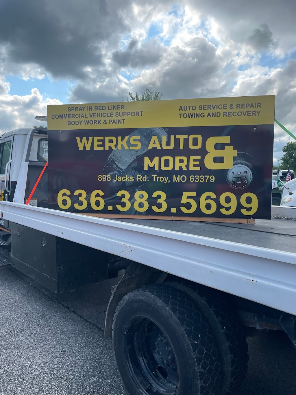 Werks Auto & Towing | 1485 Queen Dr, Troy, MO 63379, USA | Phone: (636) 383-5699