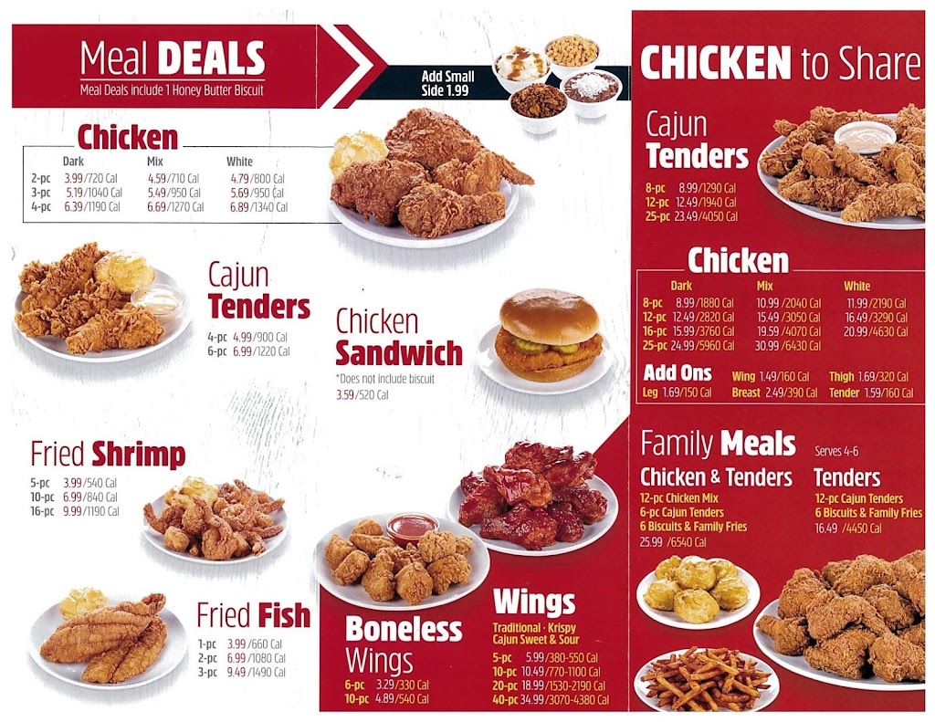 Krispy Krunchy Chicken | 1285 N Church Ave, Mulberry, FL 33860 | Phone: (863) 869-8640