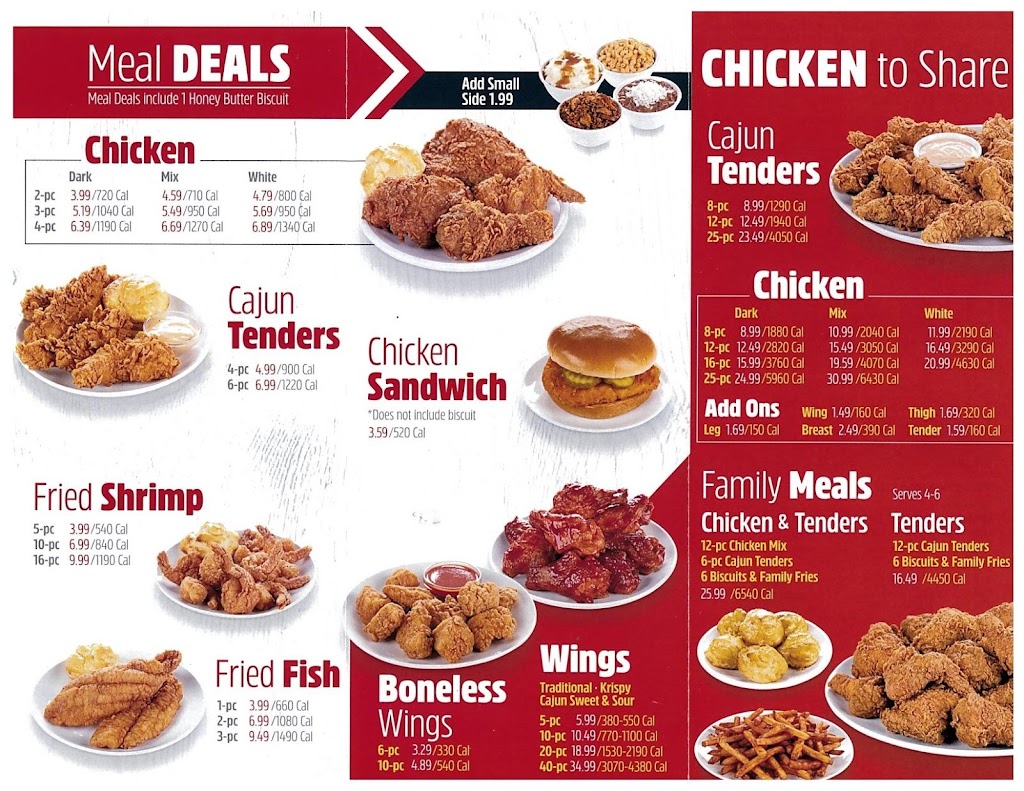 Krispy Krunchy Chicken | 1285 N Church Ave, Mulberry, FL 33860, USA | Phone: (863) 869-8640