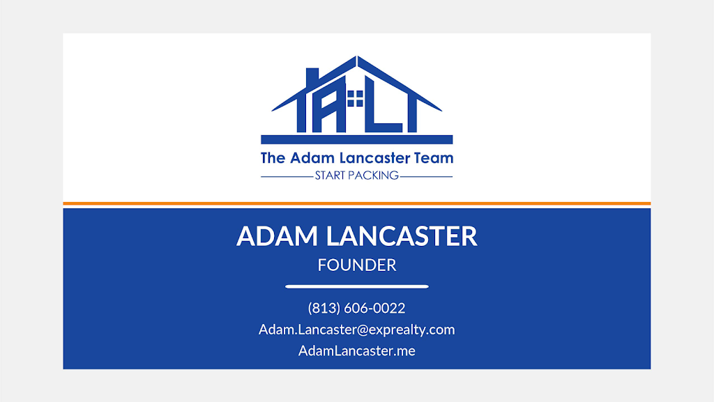 The Adam Lancaster Team - eXp | 9530 W Linebaugh Ave, Westchase, FL 33626, USA | Phone: (813) 606-0022