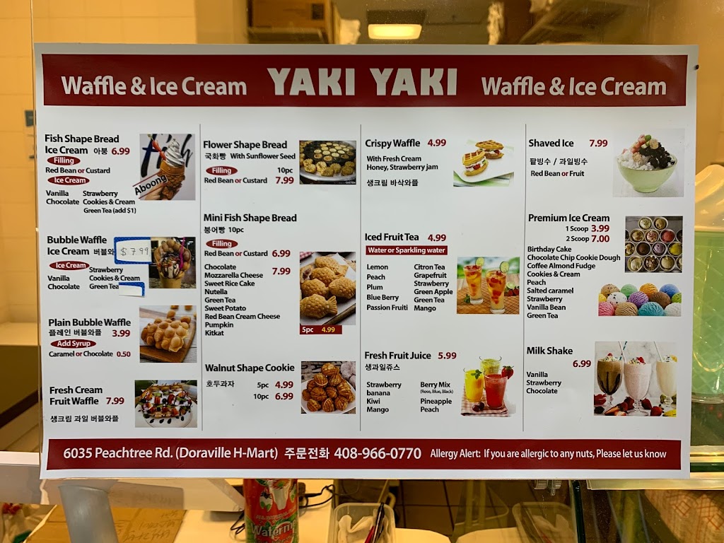 Yaki Yaki Waffles & Beverages | 6035 Peachtree Rd, Atlanta, GA 30360, USA | Phone: (408) 966-0770