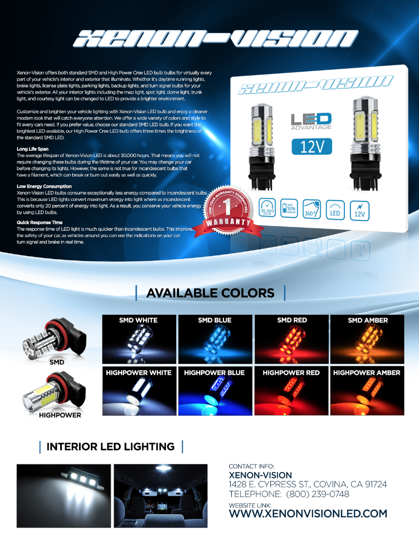 Xenon-Vision HID | 1670 S Grove Ave, Ontario, CA 91761, USA | Phone: (800) 239-0748