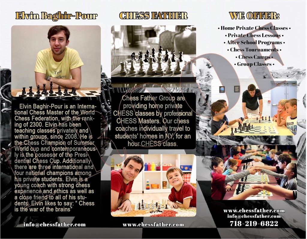 Chess Father Long Island | 466 Tulip Ave, Floral Park, NY 11001, USA | Phone: (718) 219-6822