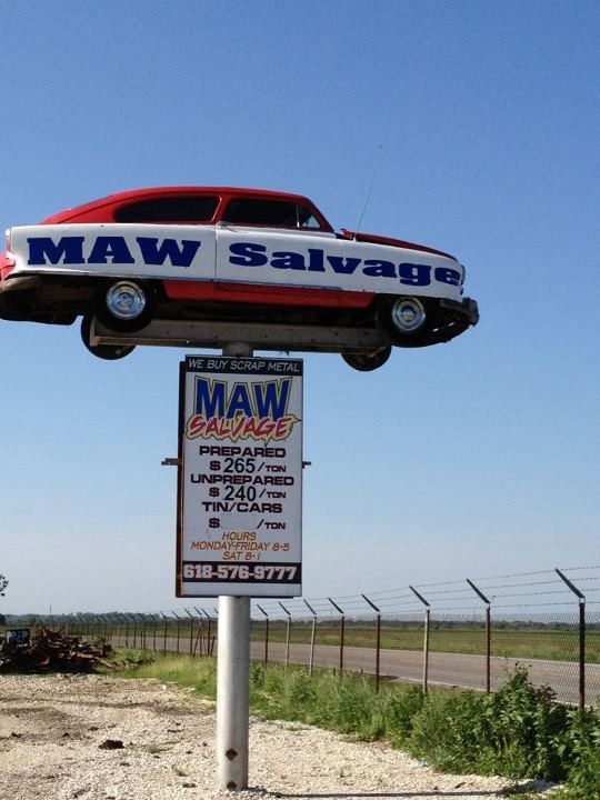 MAW Salvage | 11589 IL-16, Fieldon, IL 62031, USA | Phone: (618) 576-9777