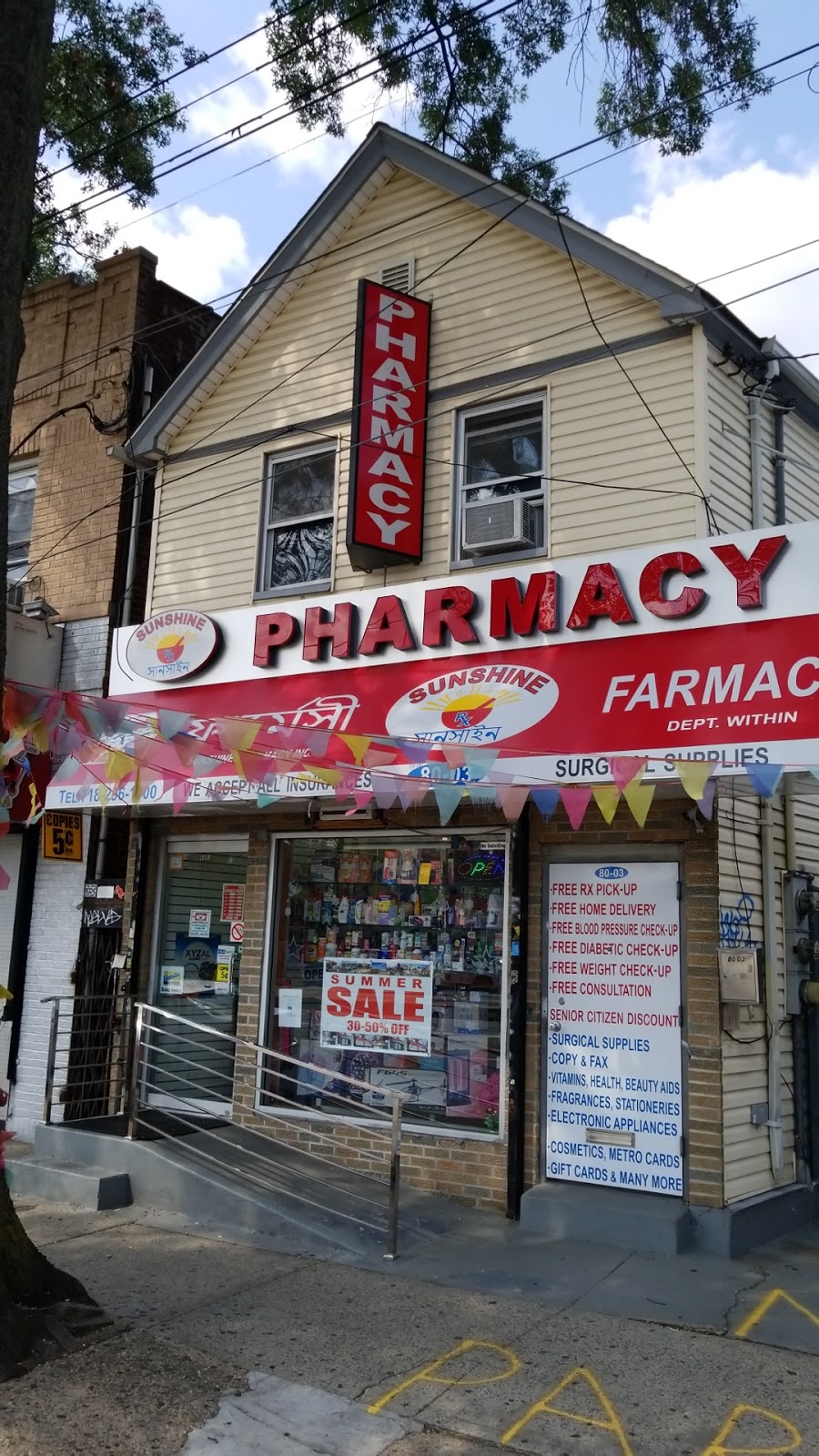 Sunshine Pharmacy Inc. | 80-03 Atlantic Ave, Woodhaven, NY 11421, USA | Phone: (718) 296-1900