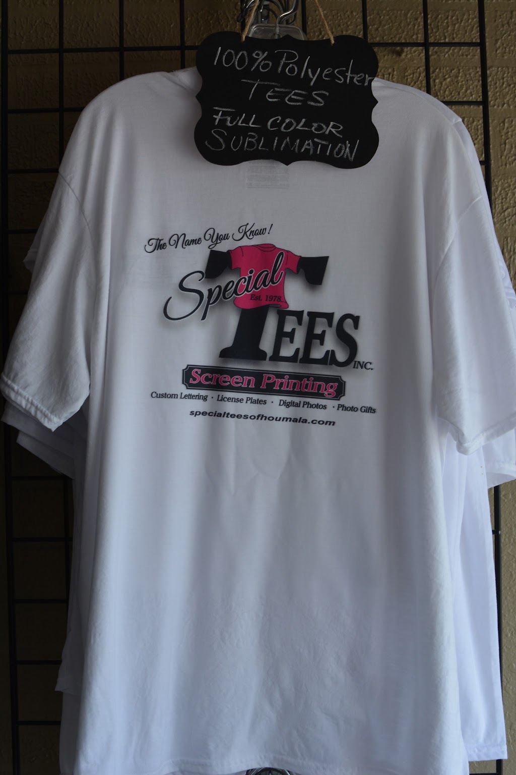 Special Tees Inc. | 6613 W Park Ave #2, Houma, LA 70364, USA | Phone: (985) 876-0725