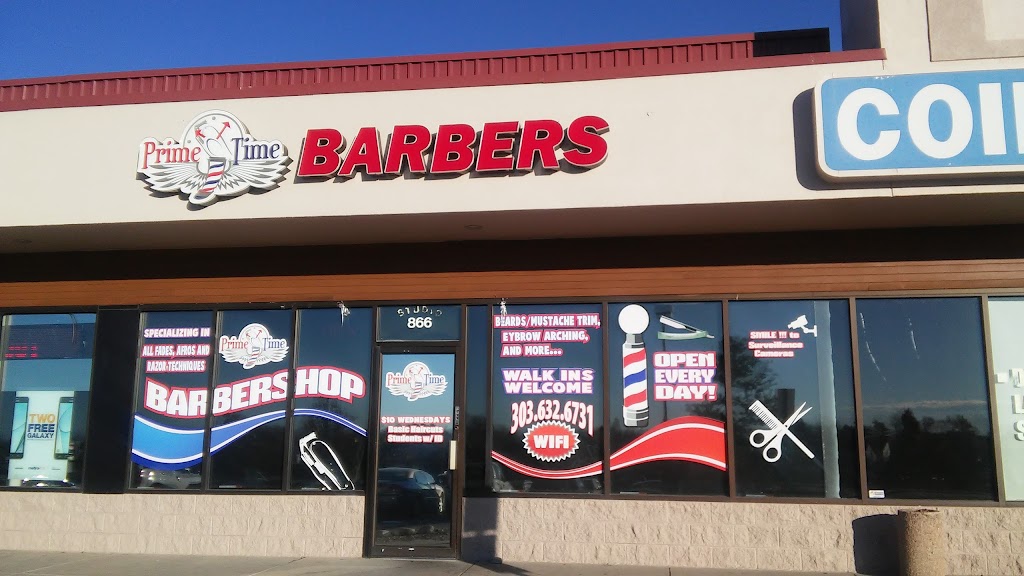 Prime Time Barbers | 866 S Buckley Rd, Aurora, CO 80017, USA | Phone: (303) 632-6731