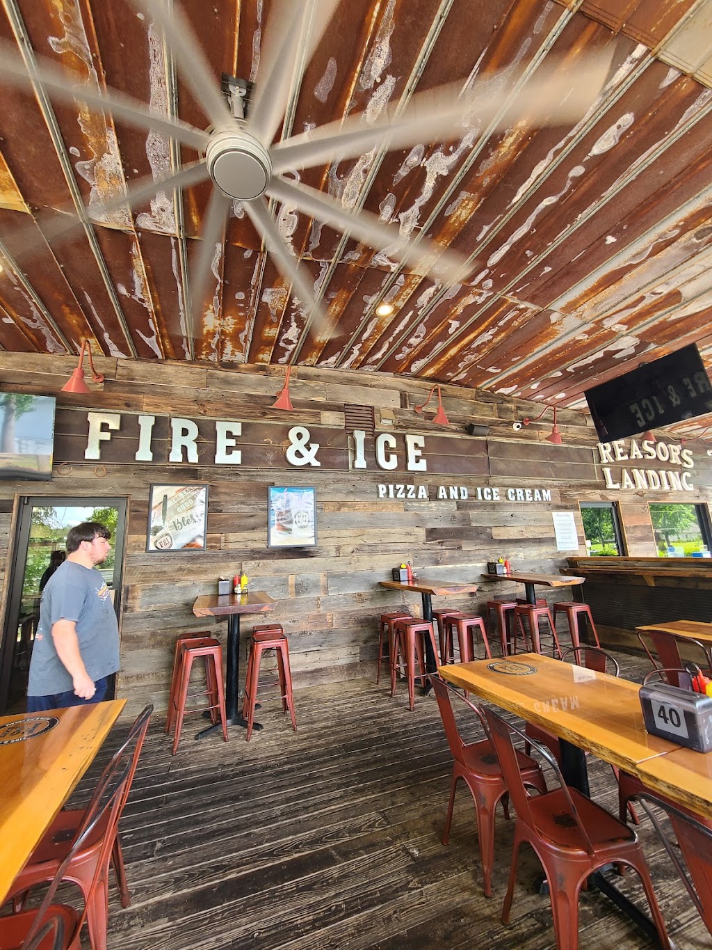 Fire & Ice Pizza and Ice Cream | 278 Marina Cir, Jackson, GA 30233, USA | Phone: (770) 775-4848