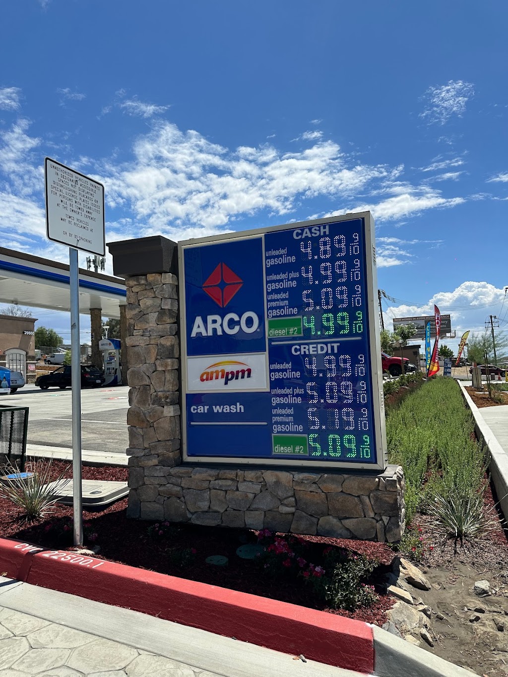 ARCO | 29660 Goetz Rd, Menifee, CA 92587, USA | Phone: (951) 399-2681