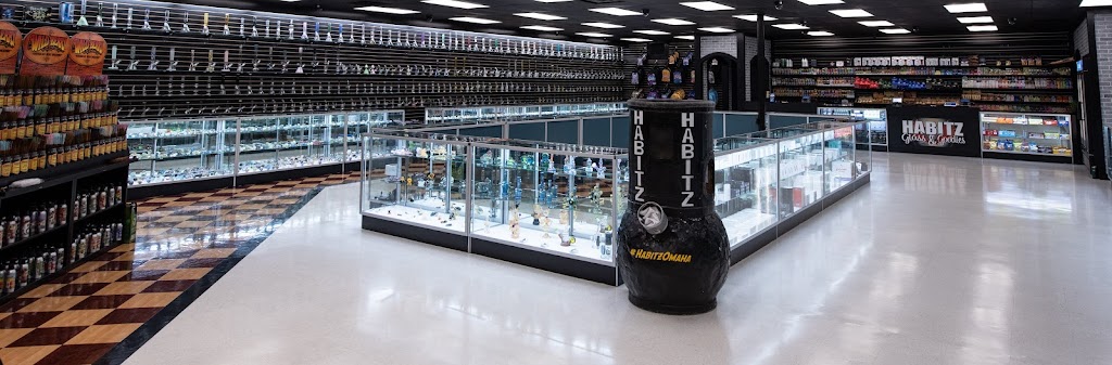 Habitz Glass & Goodies | 10120 Maple St, Omaha, NE 68134, USA | Phone: (402) 502-7855