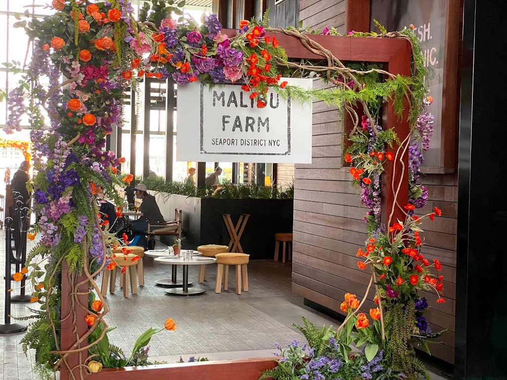 Malibu Farm | 89 South St, New York, NY 10038, USA | Phone: (212) 265-3030